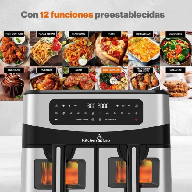 AirFryer 9 L 2400W 02 Pannier KitchenLab Original