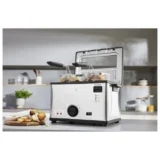 Friteuse inox 4L – 2000 W SilverCrset DF3700