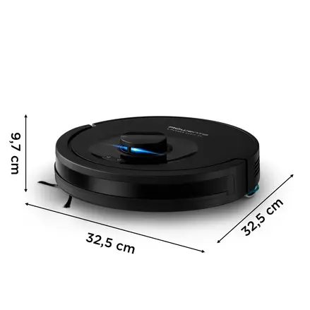 Aspirateur robot laveur, 6 000 Pa, Détection laser à 360° Rowenta RR87C5WH - الصورة 4