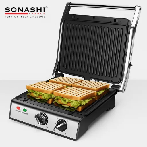 Panineuse Multi Grill 7en1 760W Sonashi SSM-862