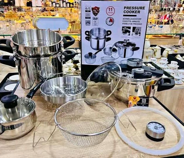 Cocotte 4+7l 11 pieces 18/10 inox