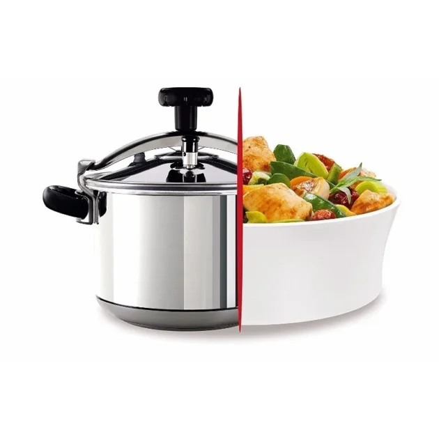 Autocuiseur Cocotte minute 2en1 Inox 12L Seb Authentique P0531700